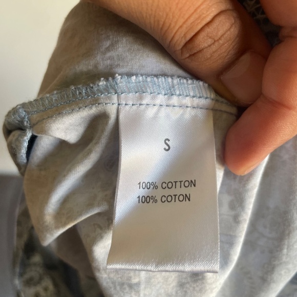 Sokie Collective Puff Sleeve Paisley Mini Dress - Picture 9 of 10